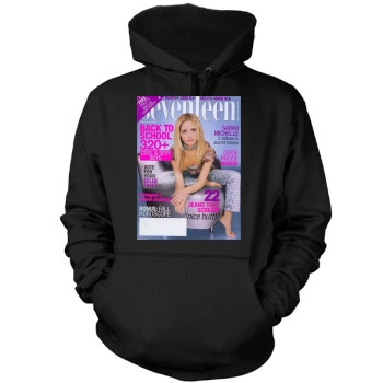 Sarah Michelle Gellar Mens Pullover Hoodie Sweatshirt