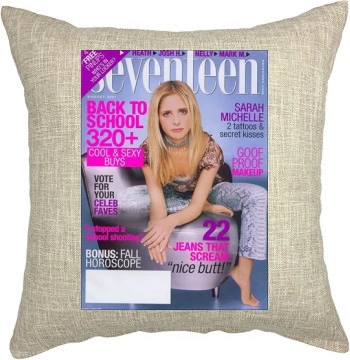 Sarah Michelle Gellar Pillow