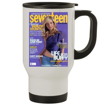 Sarah Michelle Gellar Stainless Steel Travel Mug