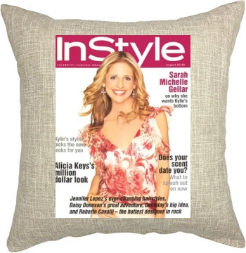 Sarah Michelle Gellar Pillow