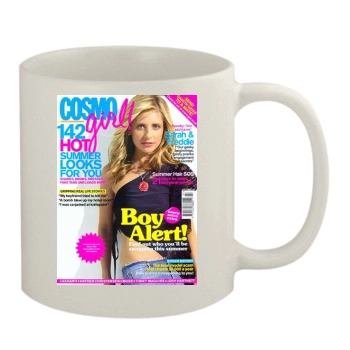 Sarah Michelle Gellar 11oz White Mug