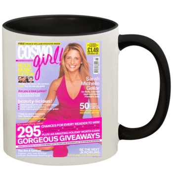 Sarah Michelle Gellar 11oz Colored Inner & Handle Mug