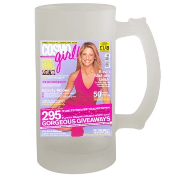 Sarah Michelle Gellar 16oz Frosted Beer Stein