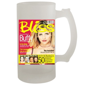 Sarah Michelle Gellar 16oz Frosted Beer Stein