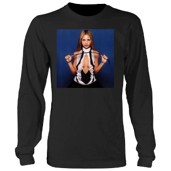 Sarah Michelle Gellar Men's Heavy Long Sleeve TShirt