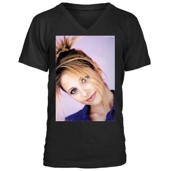 Sarah Michelle Gellar Men's V-Neck T-Shirt