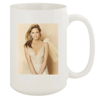 Sarah Michelle Gellar 15oz White Mug