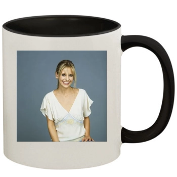 Sarah Michelle Gellar 11oz Colored Inner & Handle Mug