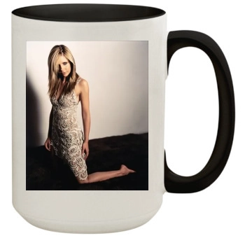 Sarah Michelle Gellar 15oz Colored Inner & Handle Mug