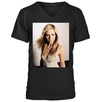 Sarah Michelle Gellar Men's V-Neck T-Shirt