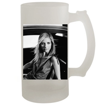 Sarah Michelle Gellar 16oz Frosted Beer Stein