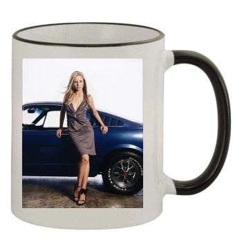 Sarah Michelle Gellar 11oz Colored Rim & Handle Mug