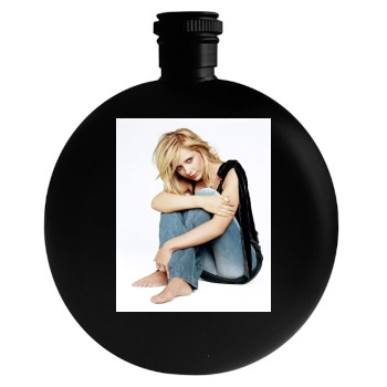 Sarah Michelle Gellar Round Flask