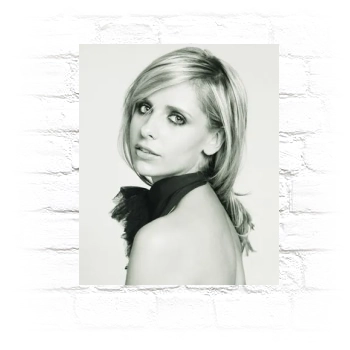 Sarah Michelle Gellar Metal Wall Art