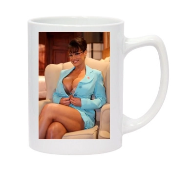 Sarah Palin 14oz White Statesman Mug