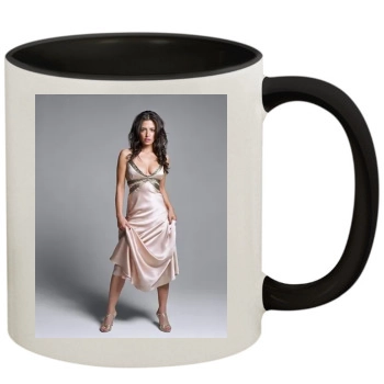 Sarah Shahi 11oz Colored Inner & Handle Mug