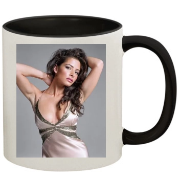 Sarah Shahi 11oz Colored Inner & Handle Mug