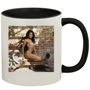 Sarah Shahi 11oz Colored Inner & Handle Mug