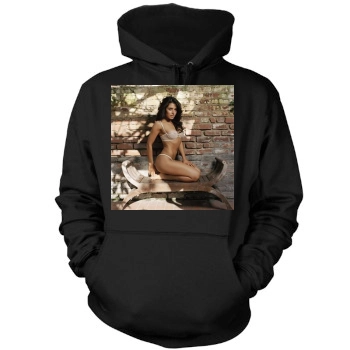 Sarah Shahi Mens Pullover Hoodie Sweatshirt