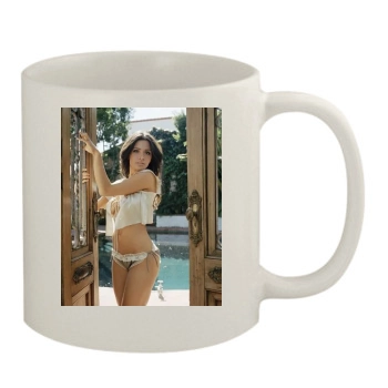 Sarah Shahi 11oz White Mug