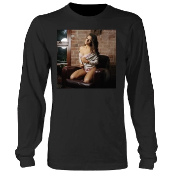 Sarah Shahi Men's Heavy Long Sleeve TShirt