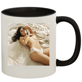 Sarah Shahi 11oz Colored Inner & Handle Mug