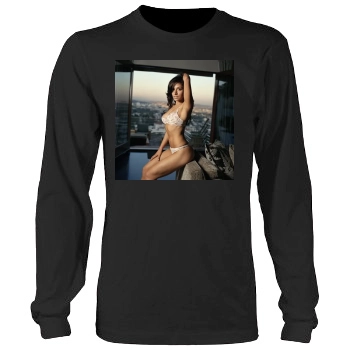 Sarah Shahi Men's Heavy Long Sleeve TShirt