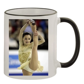 Sasha Cohen 11oz Colored Rim & Handle Mug