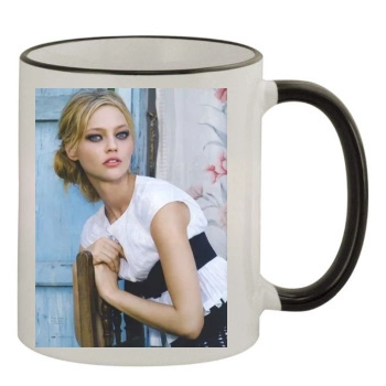 Sasha Pivovarova 11oz Colored Rim & Handle Mug