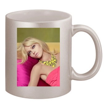 Sasha Pivovarova 11oz Metallic Silver Mug