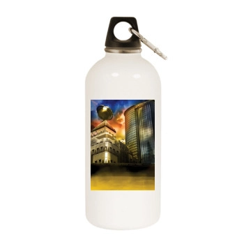 Smallville (2001) White Water Bottle With Carabiner