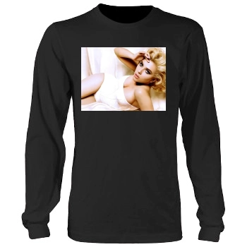 Scarlett Johansson Men's Heavy Long Sleeve TShirt