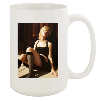 Scarlett Johansson 15oz White Mug