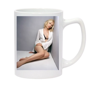 Scarlett Johansson 14oz White Statesman Mug