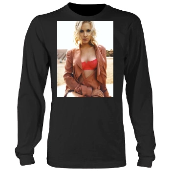 Scarlett Johansson Men's Heavy Long Sleeve TShirt