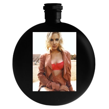 Scarlett Johansson Round Flask