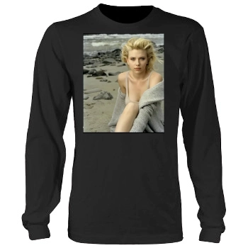 Scarlett Johansson Men's Heavy Long Sleeve TShirt