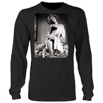 Scarlett Johansson Men's Heavy Long Sleeve TShirt