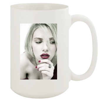 Scarlett Johansson 15oz White Mug