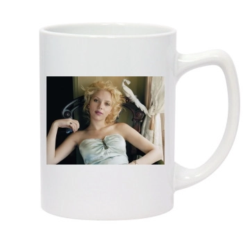 Scarlett Johansson 14oz White Statesman Mug