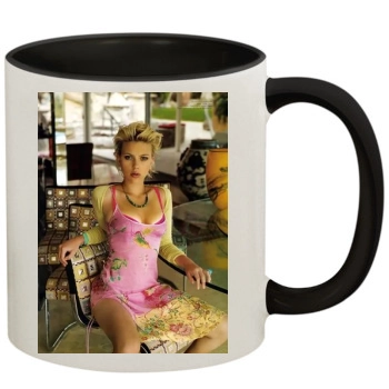 Scarlett Johansson 11oz Colored Inner & Handle Mug