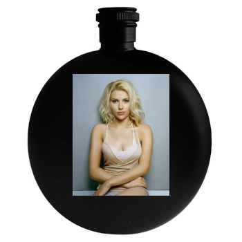 Scarlett Johansson Round Flask