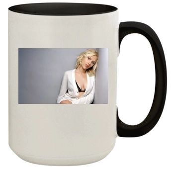 Scarlett Johansson 15oz Colored Inner & Handle Mug