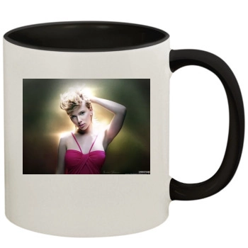 Scarlett Johansson 11oz Colored Inner & Handle Mug