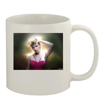 Scarlett Johansson 11oz White Mug