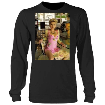 Scarlett Johansson Men's Heavy Long Sleeve TShirt