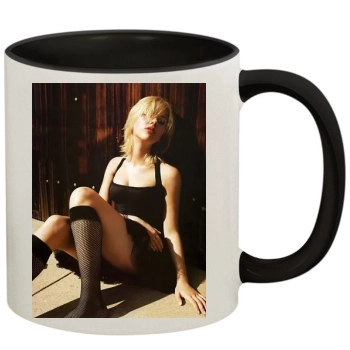 Scarlett Johansson 11oz Colored Inner & Handle Mug