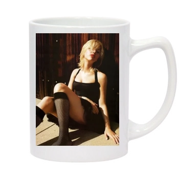 Scarlett Johansson 14oz White Statesman Mug