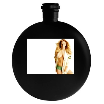 Scarlett Johansson Round Flask