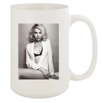 Scarlett Johansson 15oz White Mug